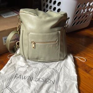 Fawn Design Mini Diaper Bag Seaglass